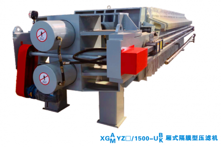 XYGZ1600全自動(dòng)廂式隔膜壓濾機(jī)